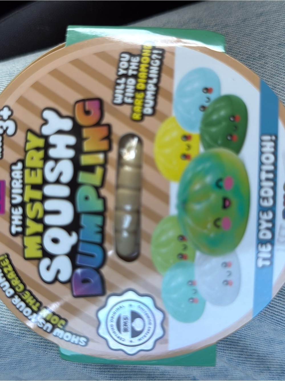 Mystery Squishy Dumpling Tie Dye Edition